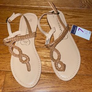 Poshmark size 7 brown sandals